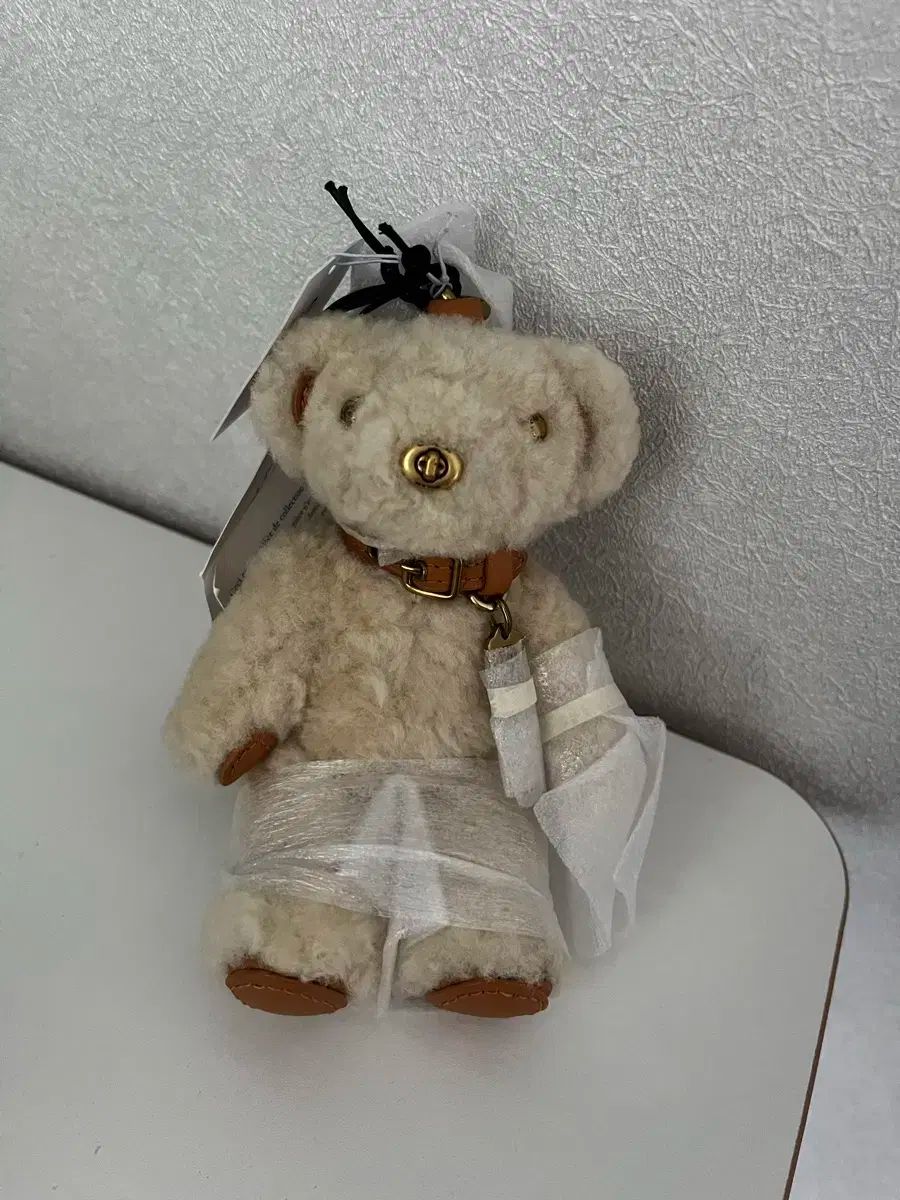 COACH コーチ テディベア くま 人形 キーリング 百 チャーム