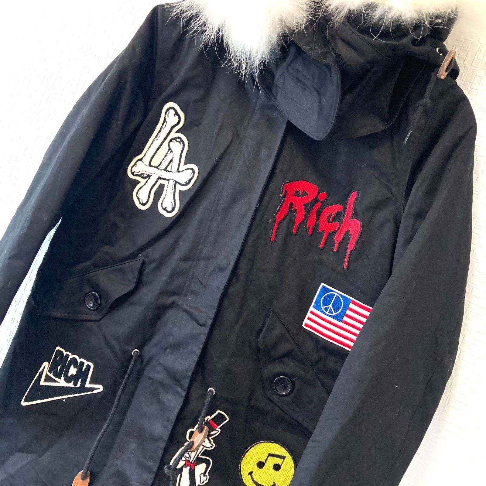 JOYRICH】ジョイリッチ ジップアップ モッズコート ミリタリー ...