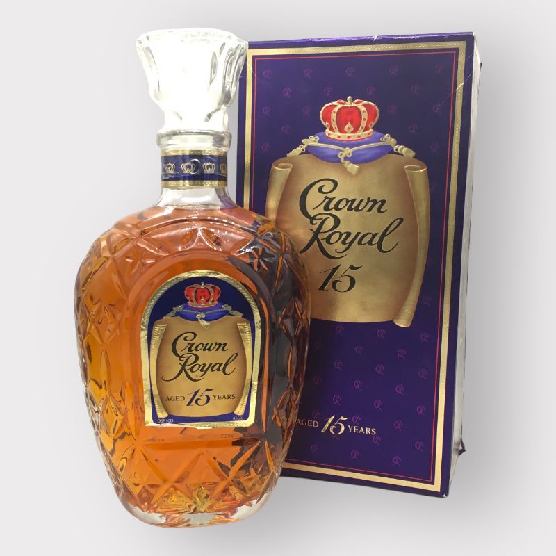 ヴィンテージ未開封 クラウン ローヤル 15年 Crown Royal 古酒