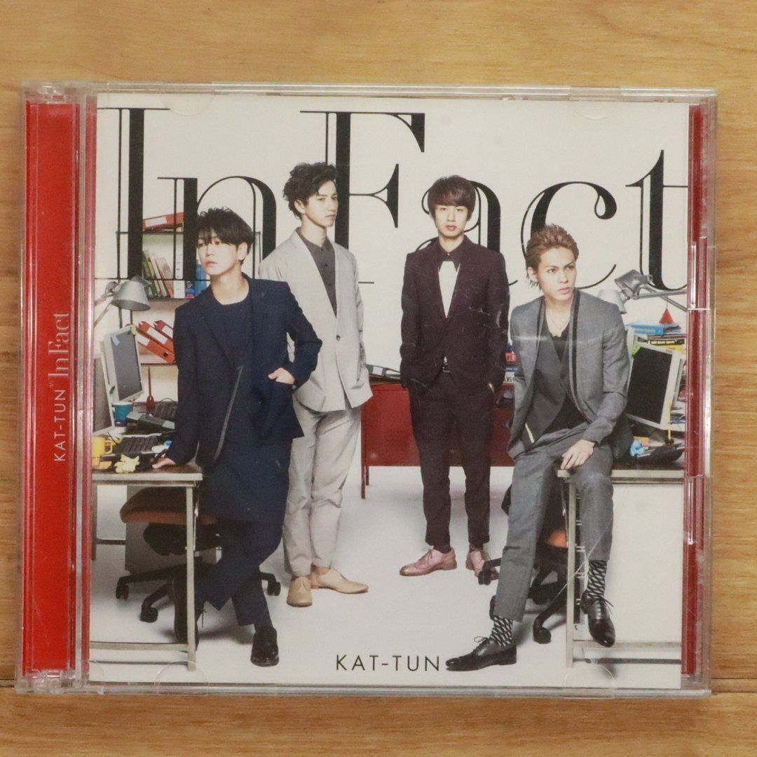 国内盤CD☆カトゥーン/KAT-TUN□ In Fact 【初回限定盤】(DVD付