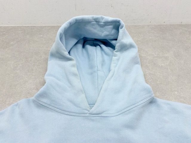 SAINT MICHAEL(セントマイケル) サイズ:L 22SS ANGEL くだらない Hoodie USED加工 フロントプリント  プルオーバーパーカー フーディ レッド SM-S22-0000-042【中古】【程度B】【カラーレッド】【取扱店舗BRING札幌店】