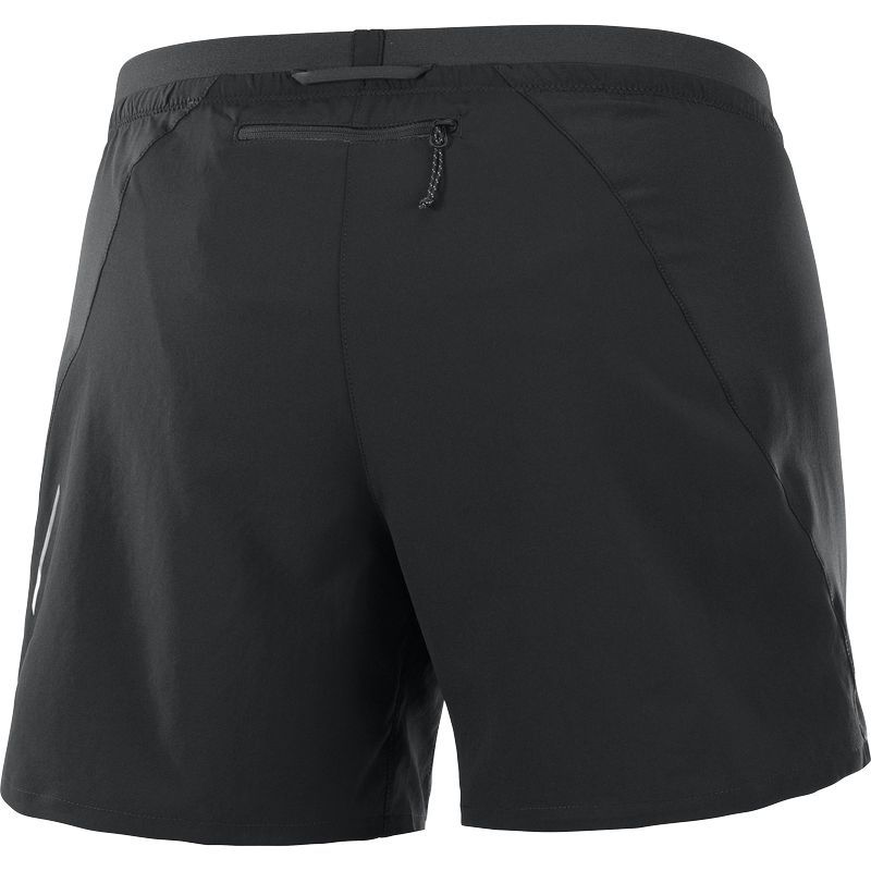 SALOMON サロモン トレイルランニング ショーツ CROSS 5'' SHORT W DEEP BLACK LC1890800 トレイルランニング トレラン ランニング レディース ランパン 短パン ハーフパンツ ショートパンツ マラソン