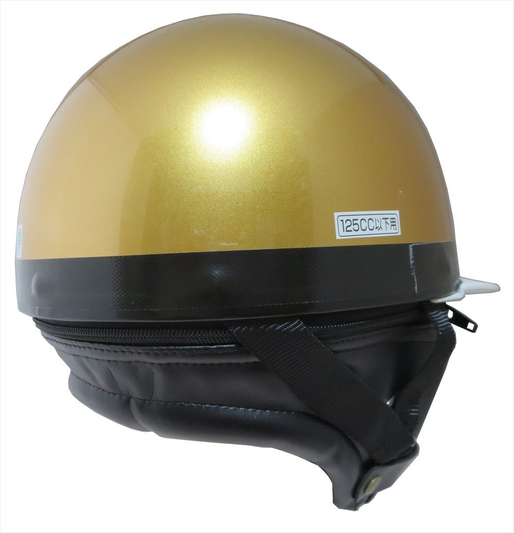 新品！ ZK-180 ヘルメットコルク半風半帽特別塗装色【ゴールド】コルク
