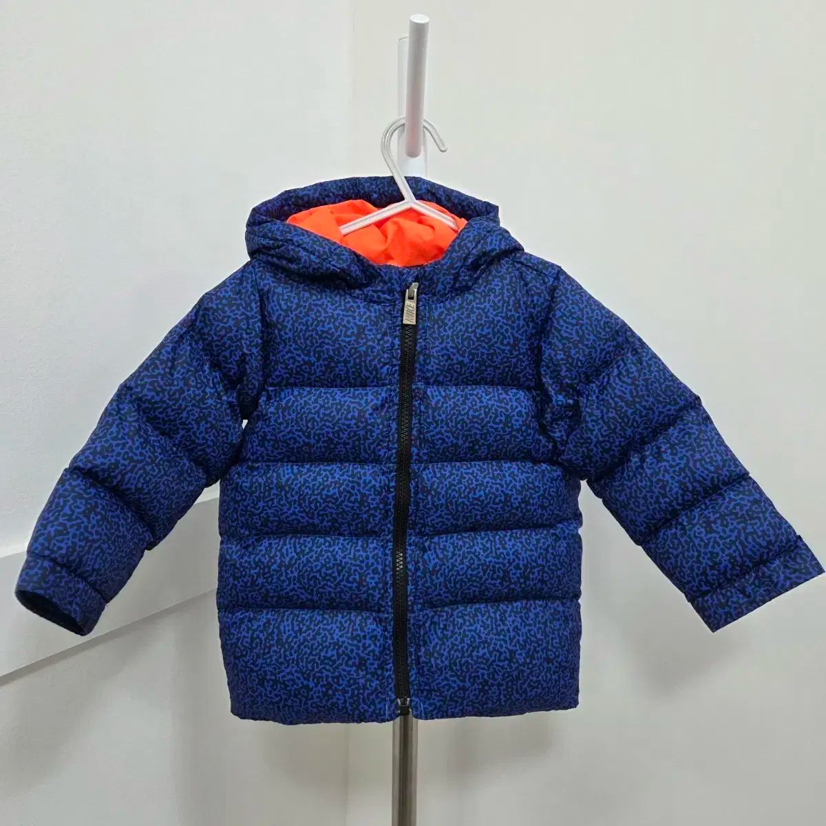 12-18m 85 ナイキ ブルー パータン ダウン アウター