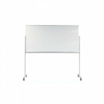 馬印 MAJI series マジシリーズ 片面脚付 スチールホワイト 無地ホワイトボード W1872×D610×H1810mm MV36TN