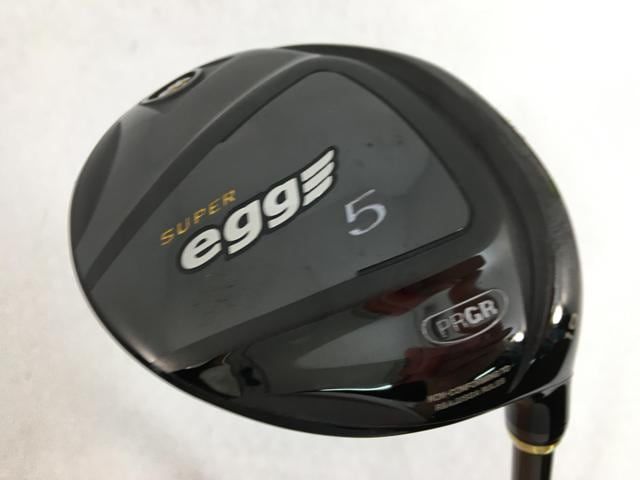 【中古ゴルフクラブ】プロギア SUPER egg (金エッグ) フェアウェイ 2017(高反発) オリジナルカーボン 5W【14日間返品OK】