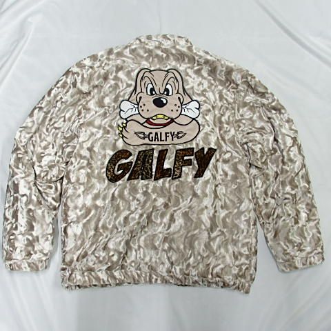 極美品 GALFY ガルフィー いにしえチンピラブルゾン ジャケット ヒョウ