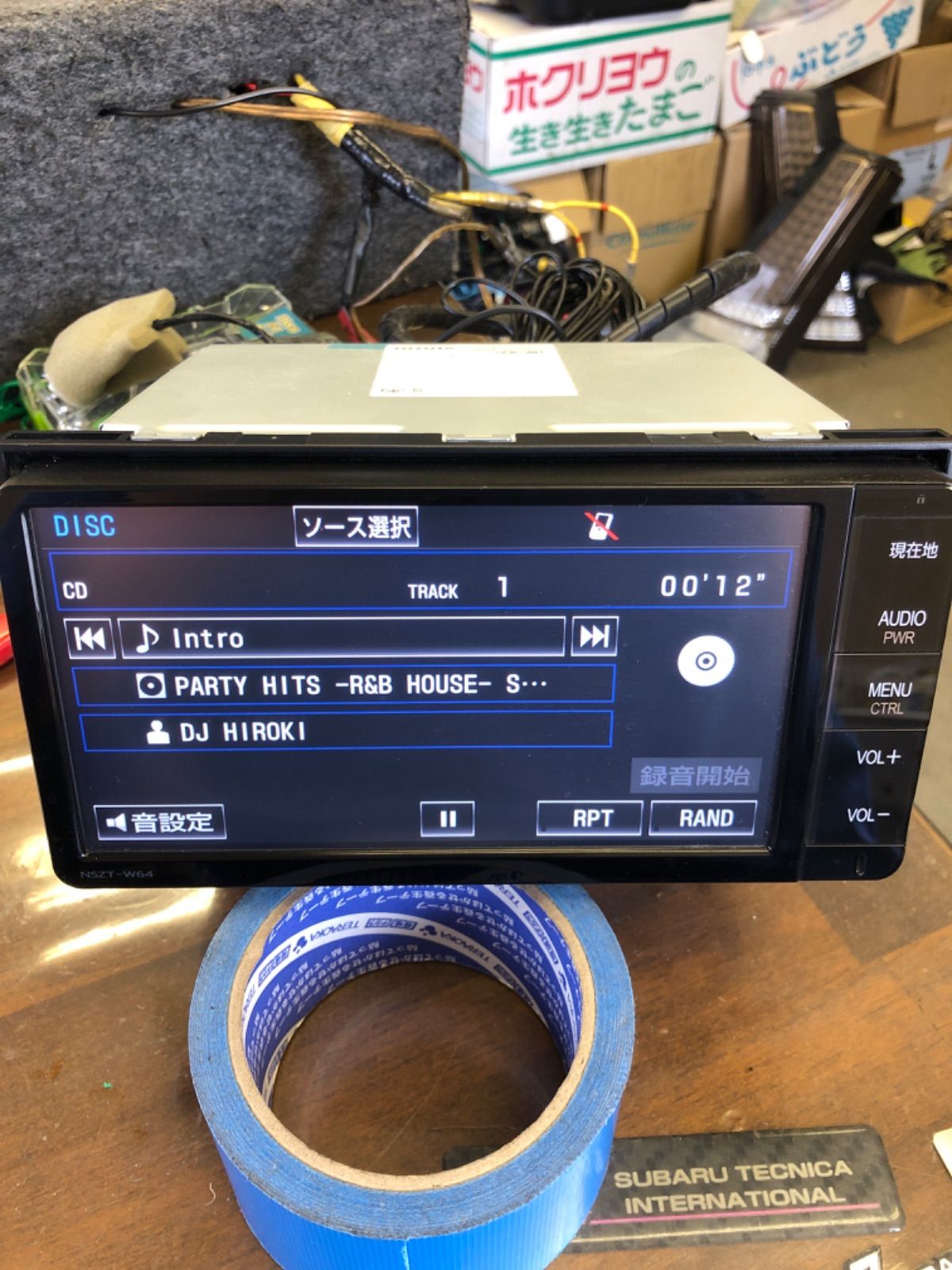 トヨタ 純正ナビ NSZT-W64 Bluetooth フルセグ SDナビ｜Yahoo