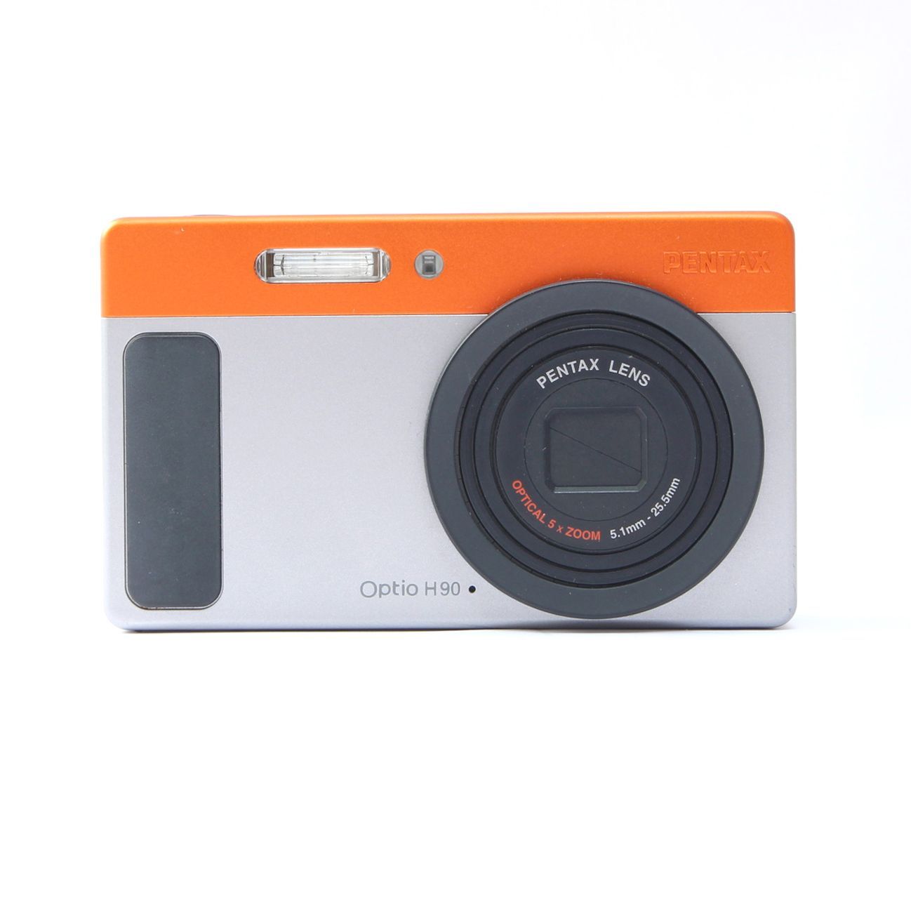 PENTAX ペンタックス Optio H90 オレンジ シルバー コンパクト
