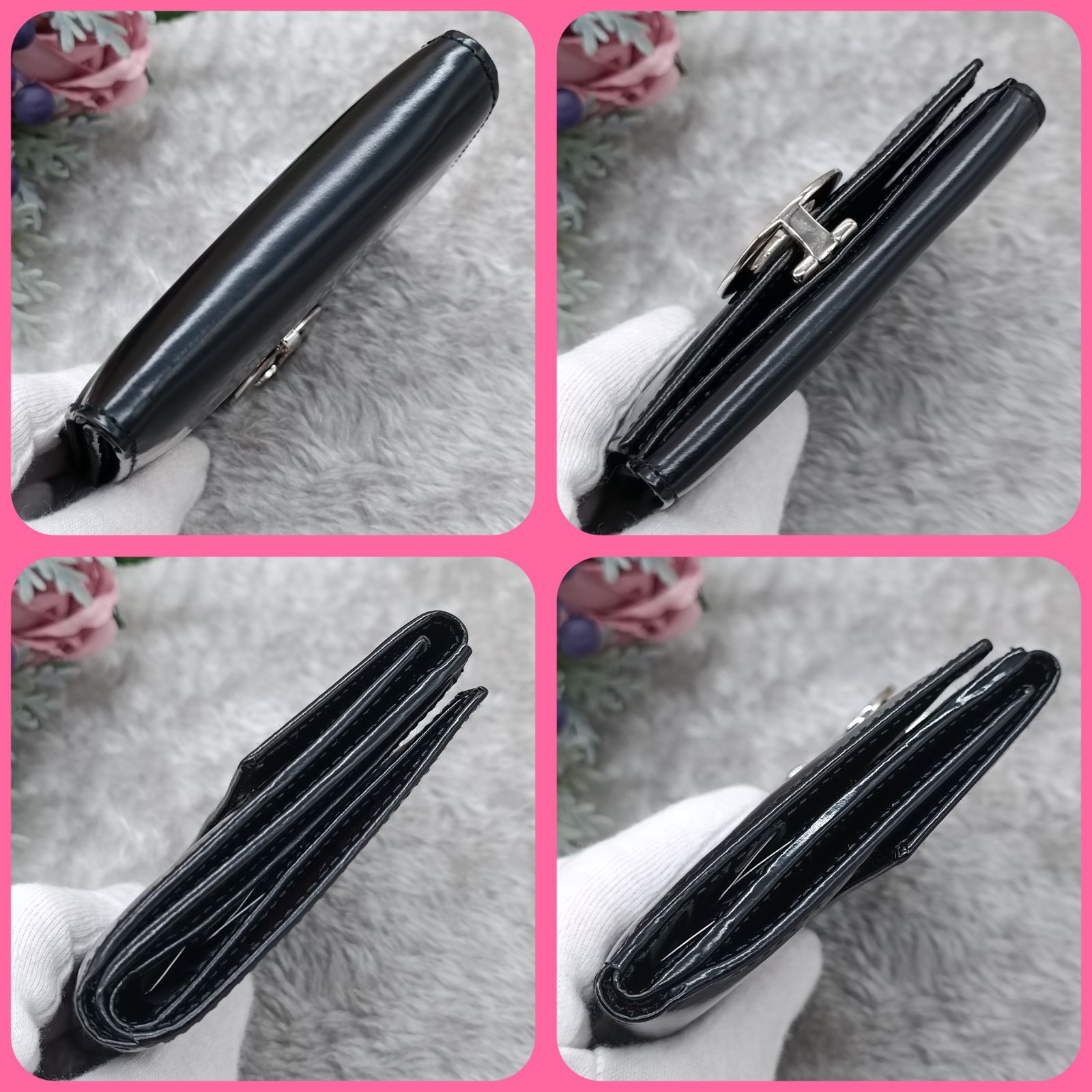 Christian Dior 》 クリスチャンディオール ディオール 折財布 金具 