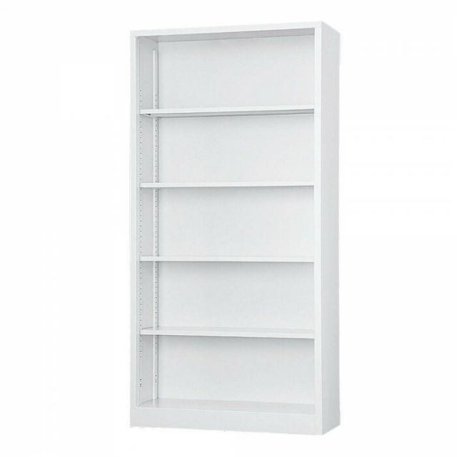 豊國工業 36浅型オープン書庫 TS-36K CN-85色(ホワイトグレー)