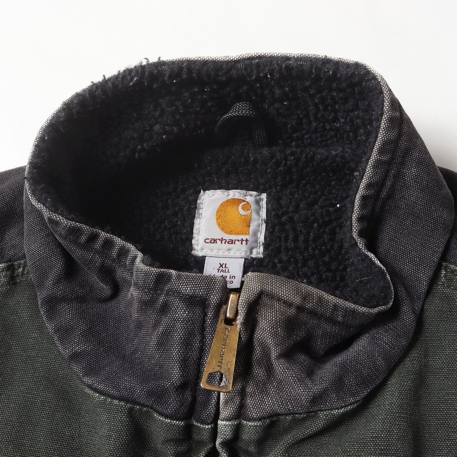 Carhartt カーハート ブラック ダックベスト Sサイズ メキシコ製 極美品❗️メキシコ製 Carhartt カーハート ダックベスト 厚手