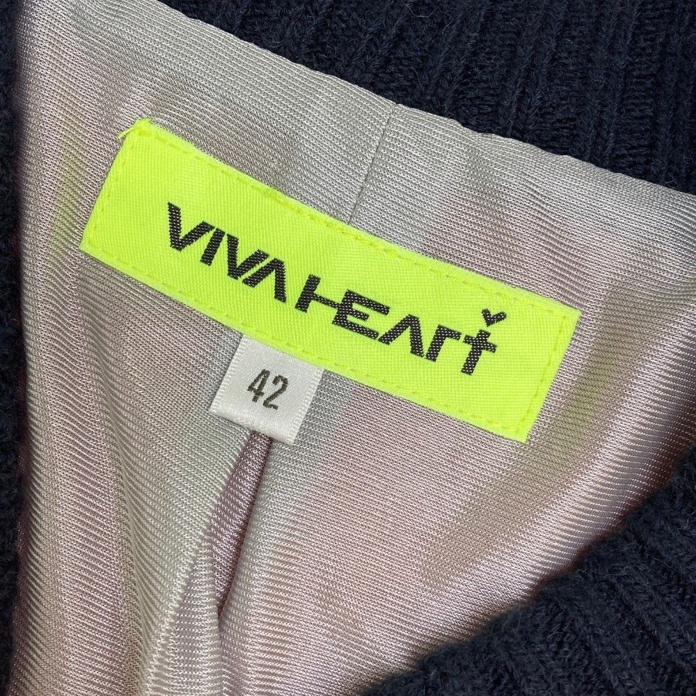 サイズ：42 VIVA HEART ビバハート ボア 裏地付き 長袖ニットジャケット ピンク系 [240101381031] ゴルフウェア レディース  ストスト - メルカリ