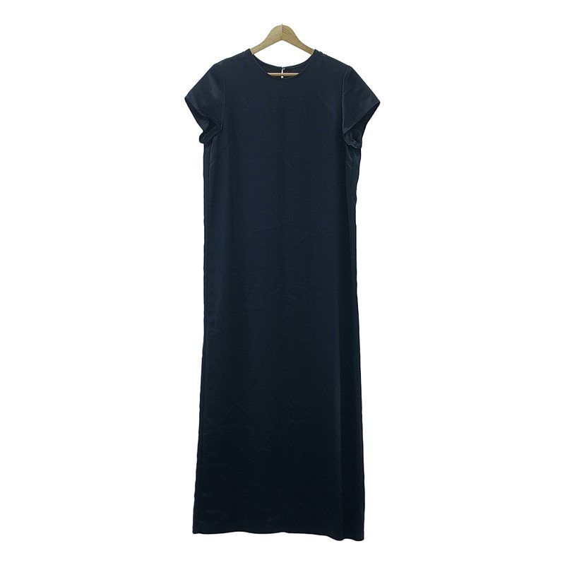 美品✨2023SS エトレトーキョー サテンマキシワンピース ダーク