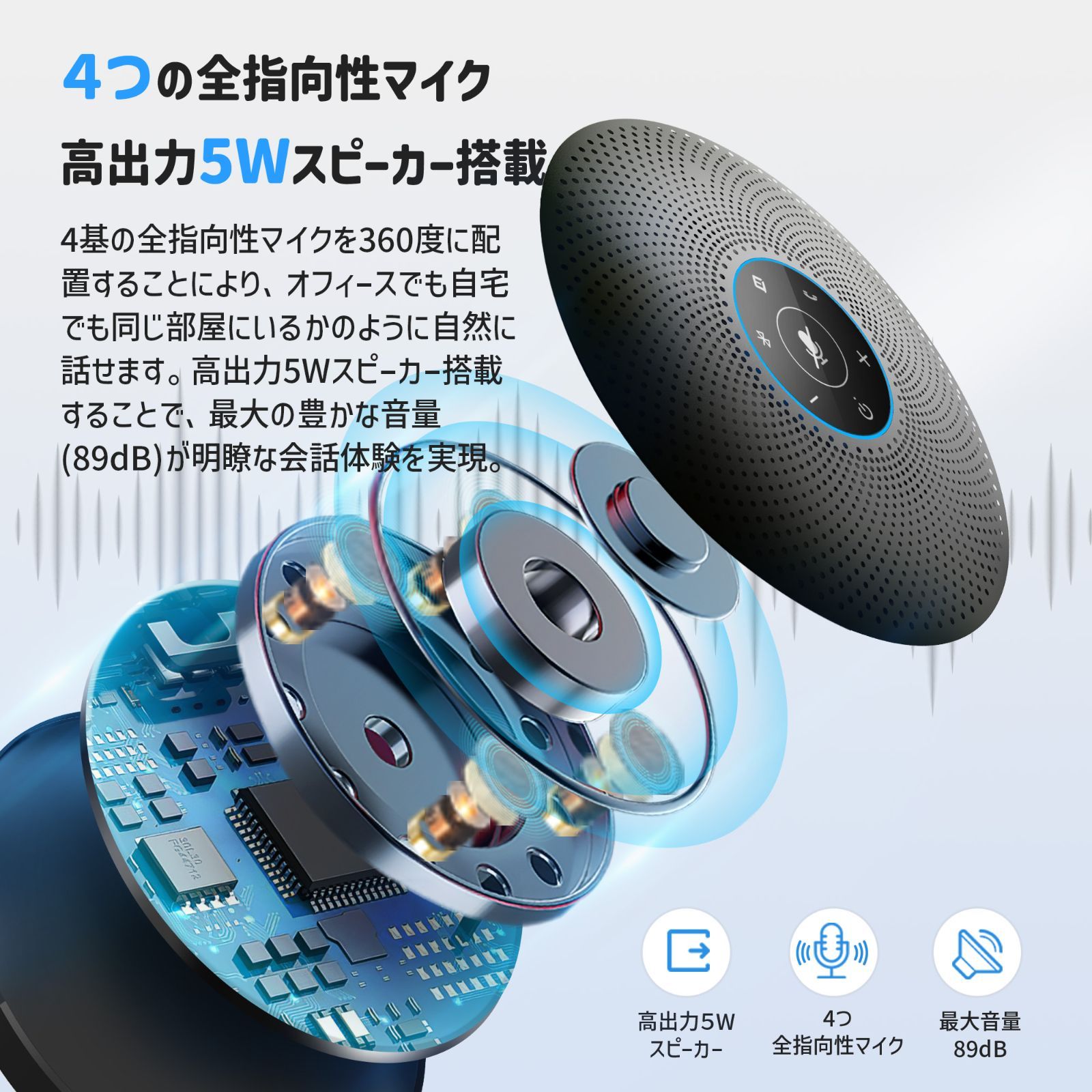 夏セール価格&フォロー割|日本正規品 |2年保証】 EMEET M2 Max 