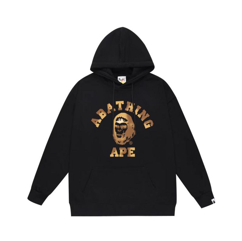 新品 A BATHING APE パーカー 秋冬 長袖 男女兼用 フード付き 厚手 裏 