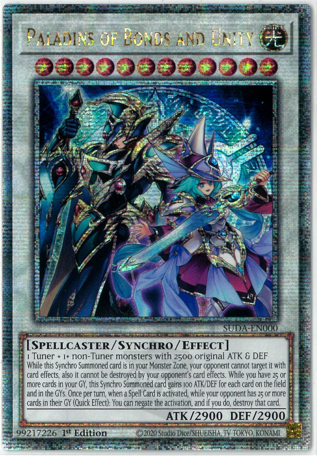 遊戯王/英語版/EU版/結束と絆の超魔導剣士/Paladins of Bonds and