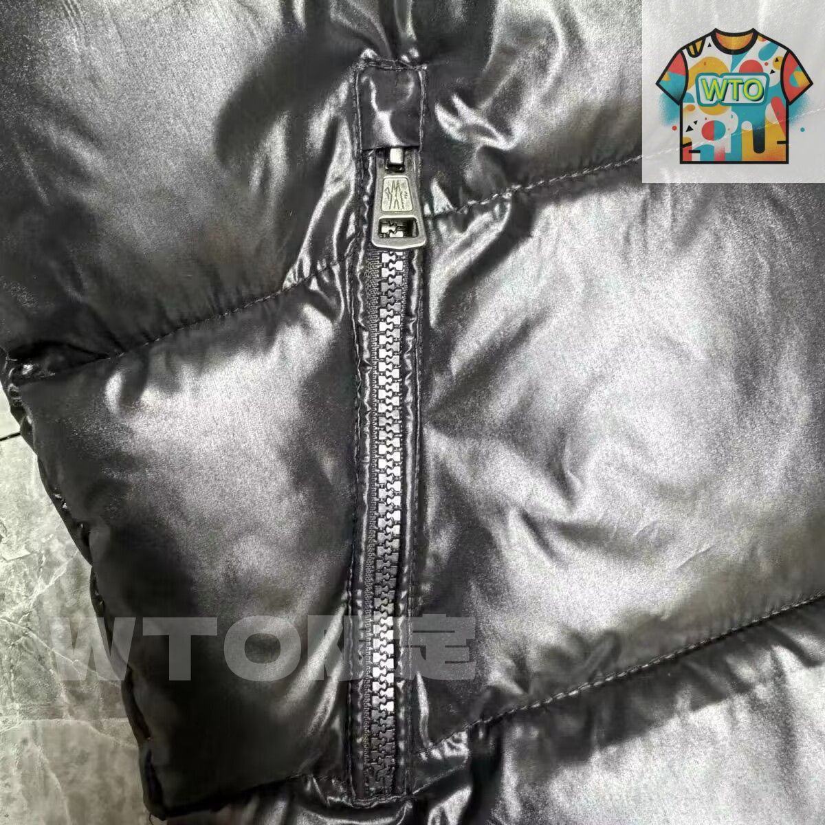 【極美品】MONCLER GUI GILET ライトダウンベスト　サイズ1 ブラック Guiベスト : ジレ 向けの メンズ | モンクレール