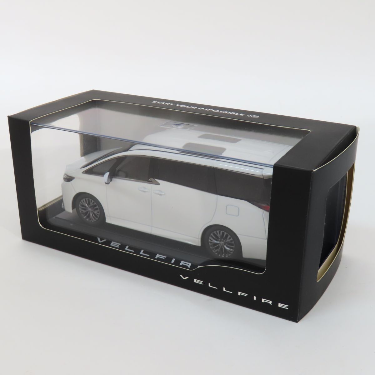 VELLFIRE ミニカー プラチナホワイトパールマイカ 1/30 未開封 トヨタ ヴェルファイア プラチナホワイトパールマイカ 1/30