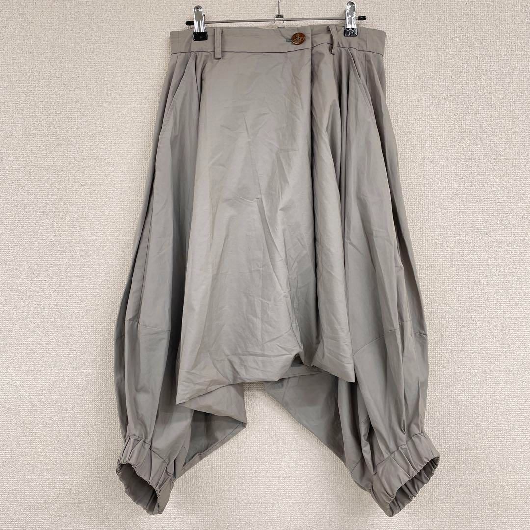 Vivienne Westwood RED LABEL ヴィヴィアンウエストウッド レッドレーベル サルエルパンツ 変形 バルーン M グレー