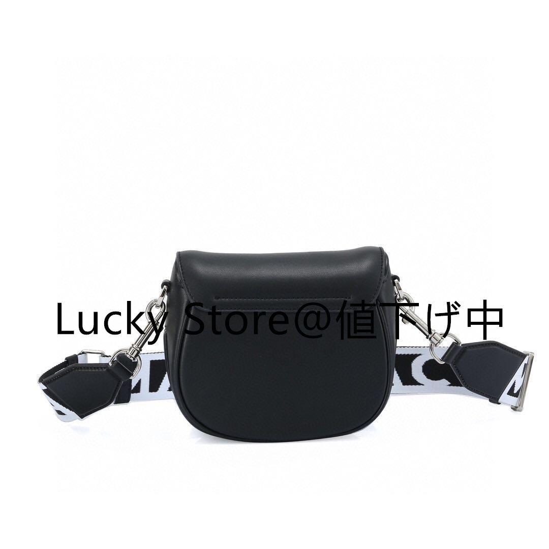 新品★マークジェイコブス ザ レザー カバード Jマーク サドルバッグ ブラック Marc Jacobs ザ カバード Jマーク サドルバッグ L | ブラック