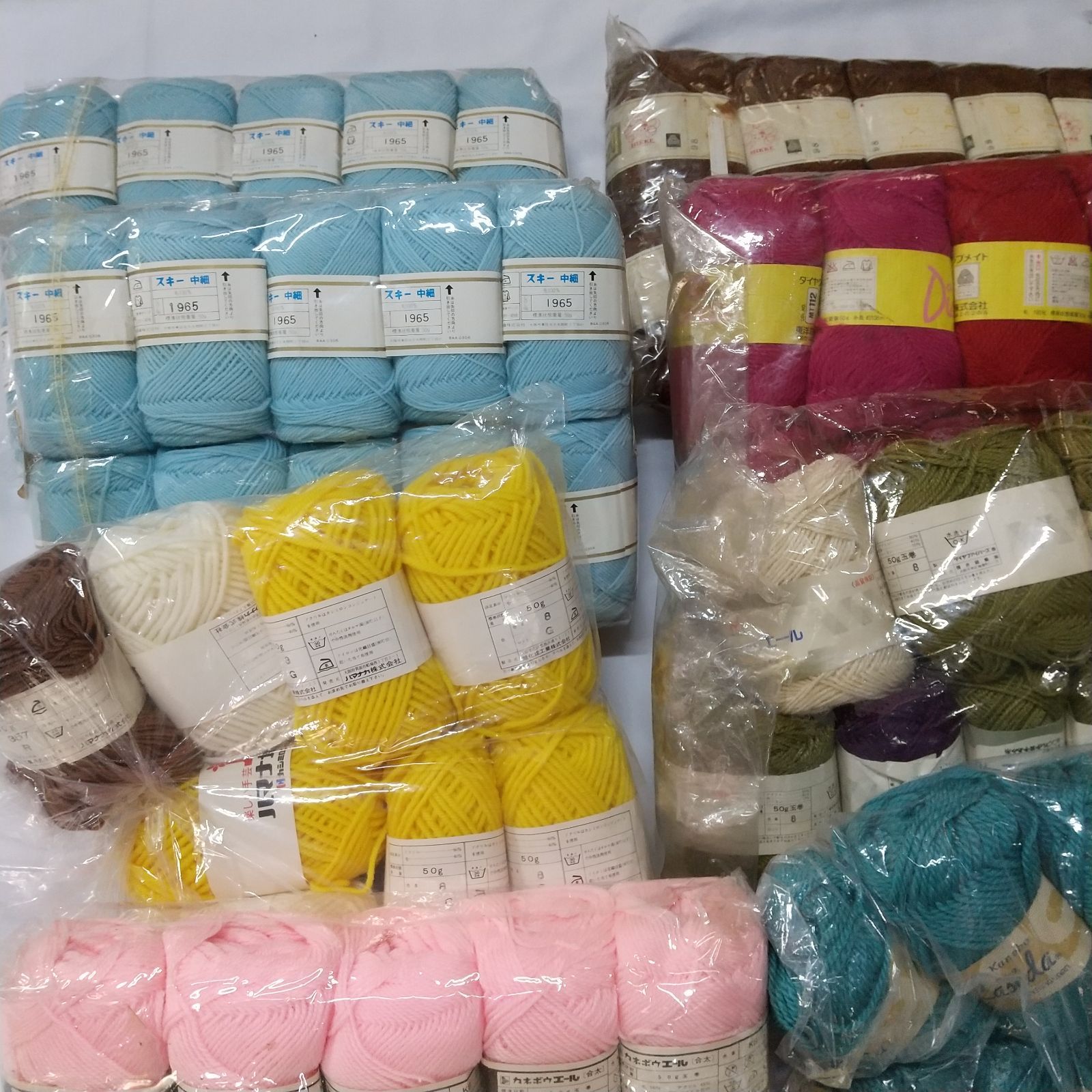 毛糸 大量まとめ 箱 120玉 けいと