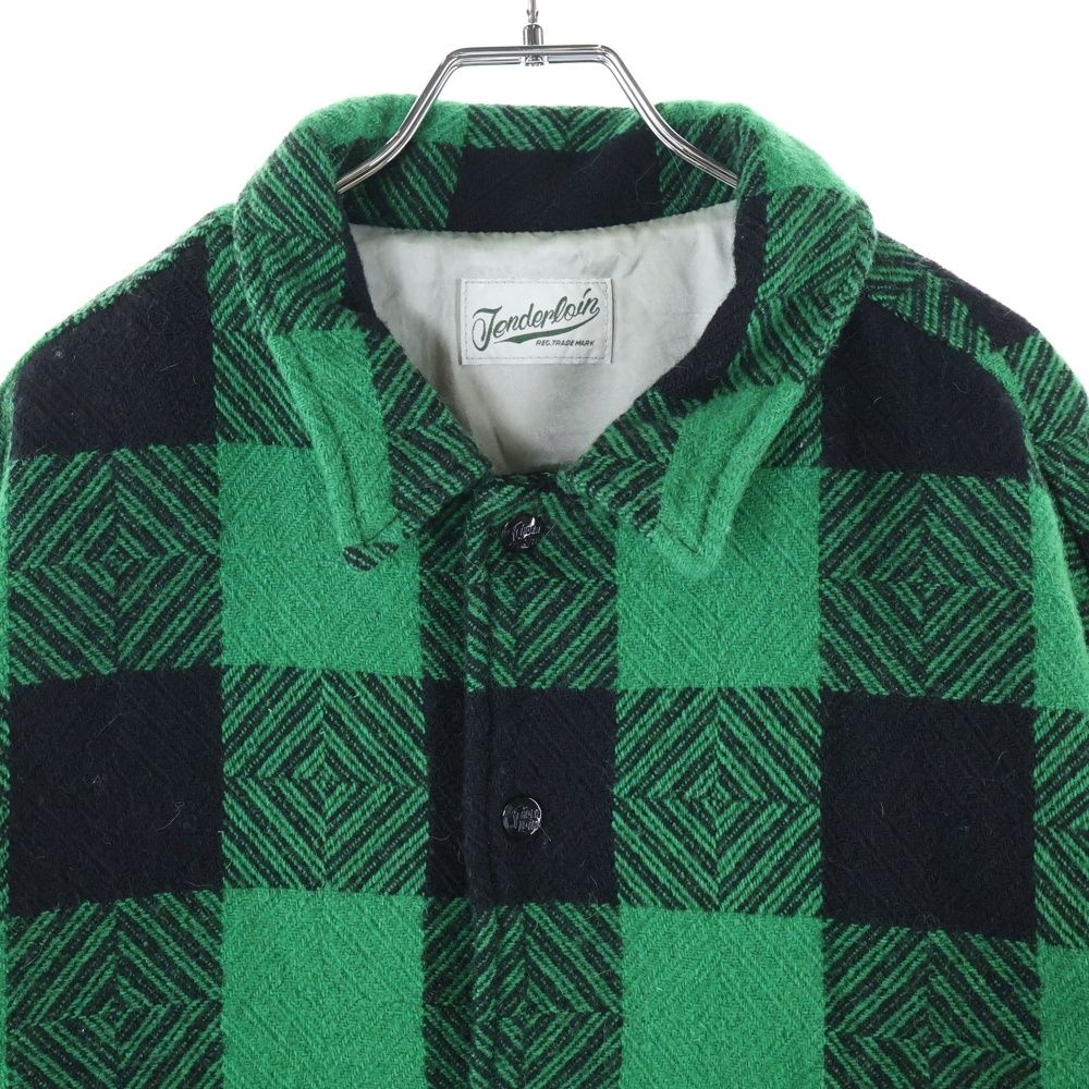 TENDERLOIN (テンダーロイン) ウール バッファローチェック コーチ