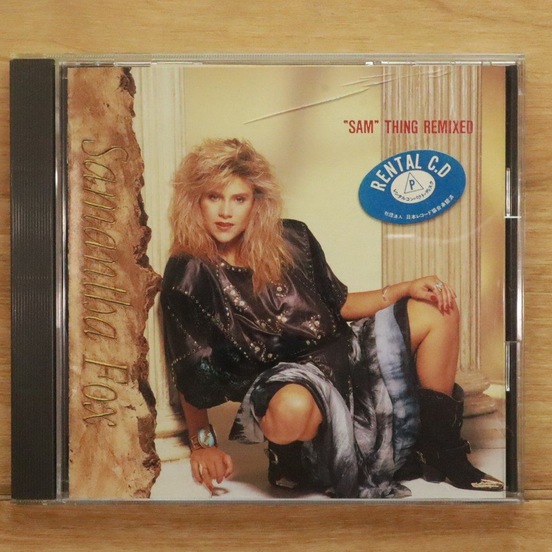 国内盤CD☆サマンサ・フォックス/Samantha Fox□ ”サム”シング