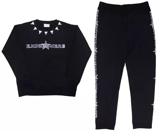 衣類その他(男性アイドル)　ENDLICHERI(堂本剛) スウェット上下 ブラック Lサイズ 「ENDRECHERI TSUYOSHI DOMOTO」 中古】衣類その他(男性アイドル) ENDLICHERI(堂本剛) スウェット