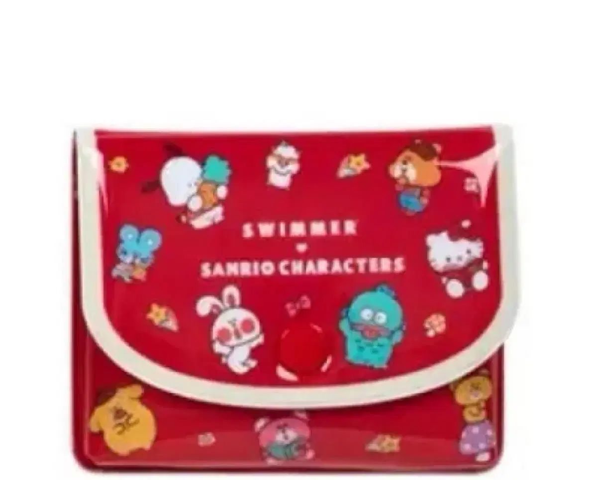 サンリオ　スイマー　ポーチ サンリオ Sanrio スイマー】SWIMMER ポーチ 赤 キティマイメロ他