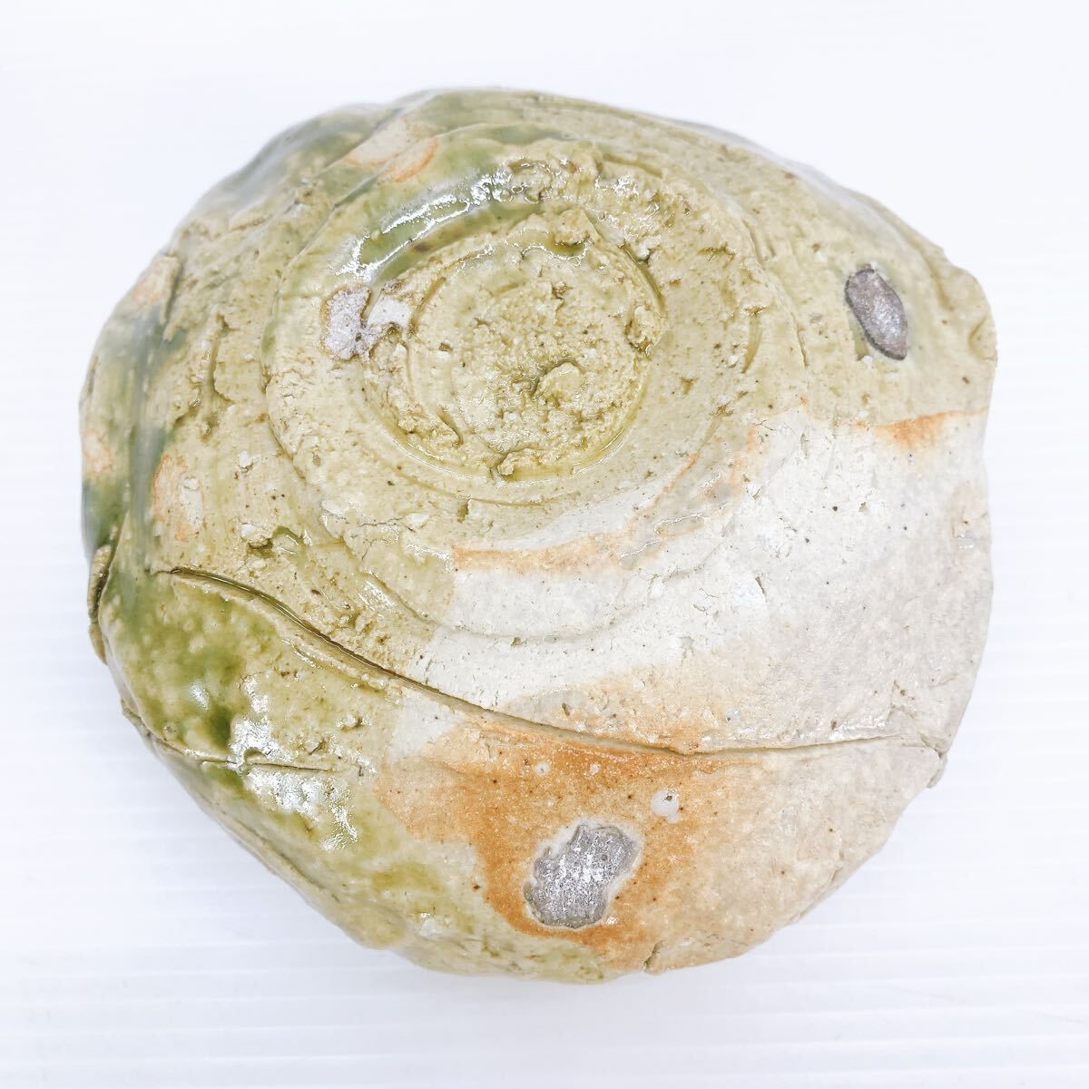 人気実力 最上位作　鯉江 良二　オリベ　茶碗　織部 酒器 茶道具　 陶器　骨董品 人気実力 最上位作 鯉江 良二 オリベ 茶碗 織部 酒器 茶道具