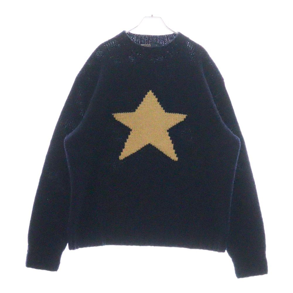 POLO RALPH LAUREN ポロラルフローレン 90s ONE STAR HAND KNIT ワンスター ハンドニット ネイビー