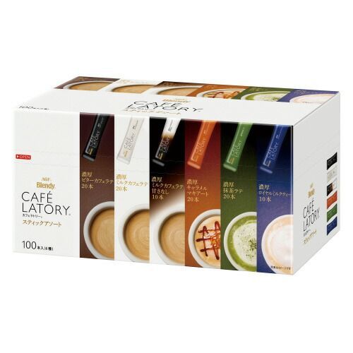 ＃ブレンディ カフェラトリー スティック アソート １００本 93491 味の素ＡＧＦ 軽減税率対象商品