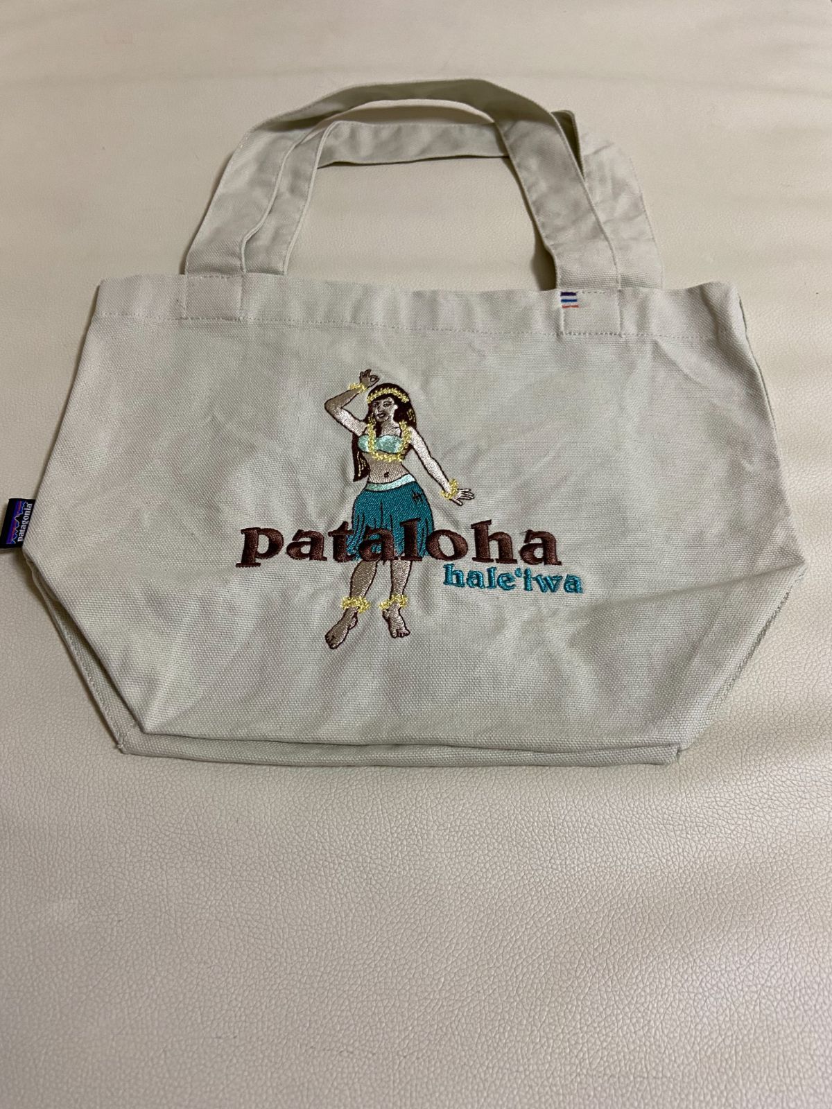 美品　ハワイ限定　ハレイワ　パタゴニア　Patagonia パタロハ　Pataloha　ミニトートバック　フラガール