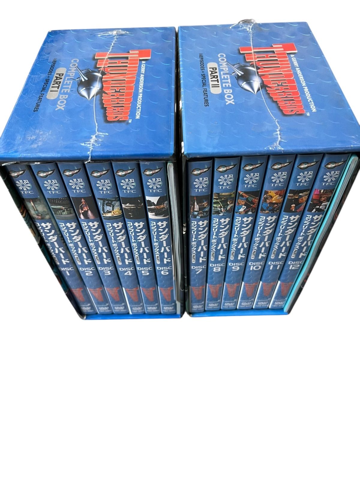 DVD サンダーバード コンプリートBOX PART 1.2