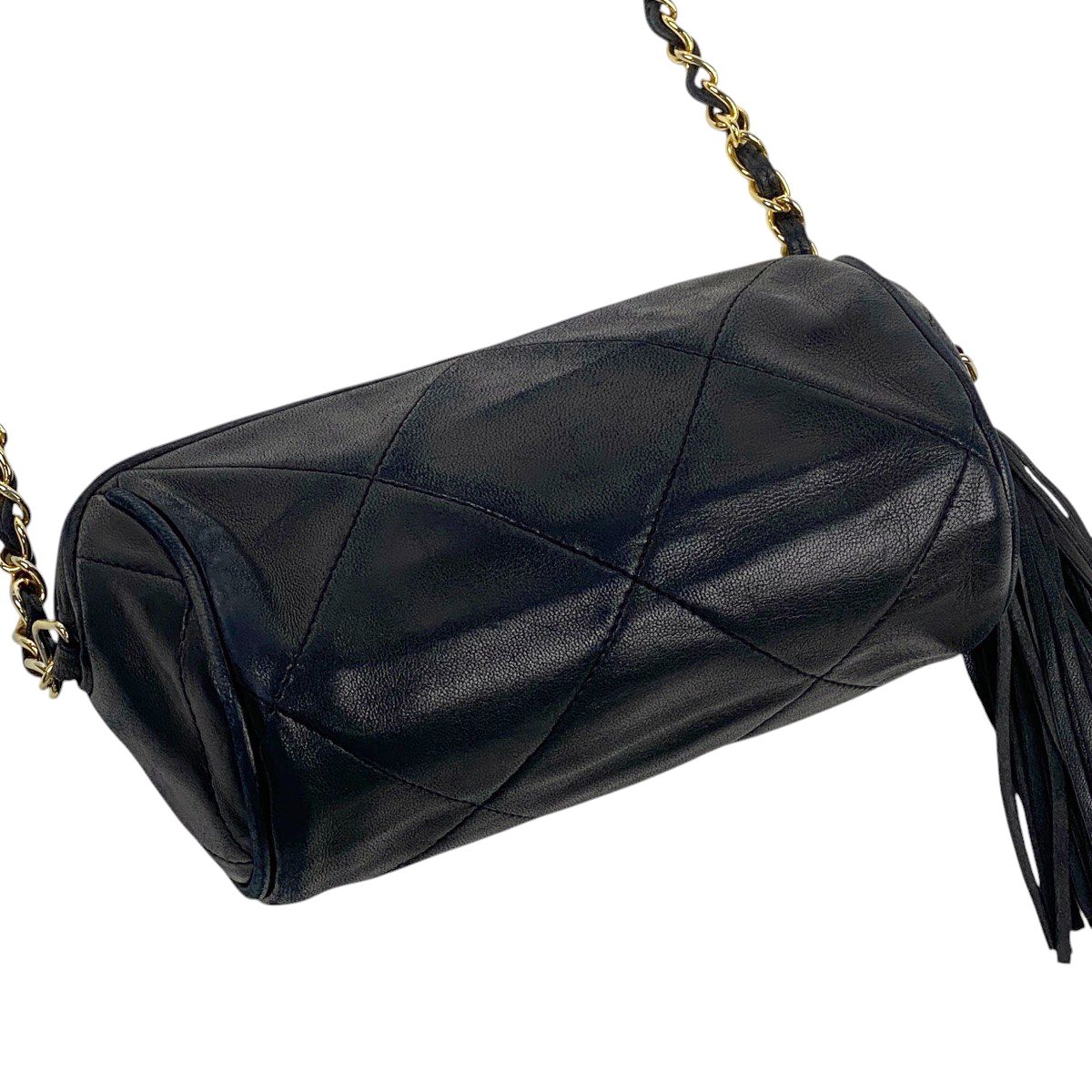 美品 シャネル　マトラッセ　チェーン　ショルダー　フリンジ　ココマーク CHANEL - CHANEL シャネル マトラッセ ココマーク タッセル