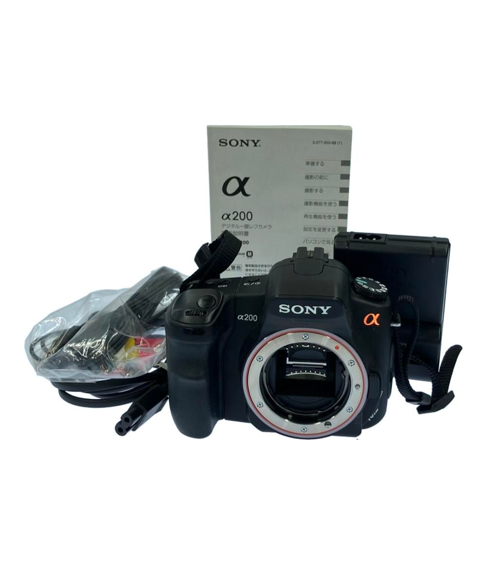 ■ 美品 ■ ソニー　SONY α 200 ボディ K250122#136 □ 美品 □ ソニー SONY α 200 ボディ K250122#136 SONY α200
