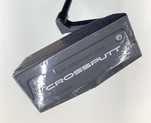 CROSSPUTT CROSSPUTT RED BLACK LABEL ブラック 34インチ パター PT スチール フレックスその他 メンズ 男性用 右利き 右用 Nランク ゴルフクラブ