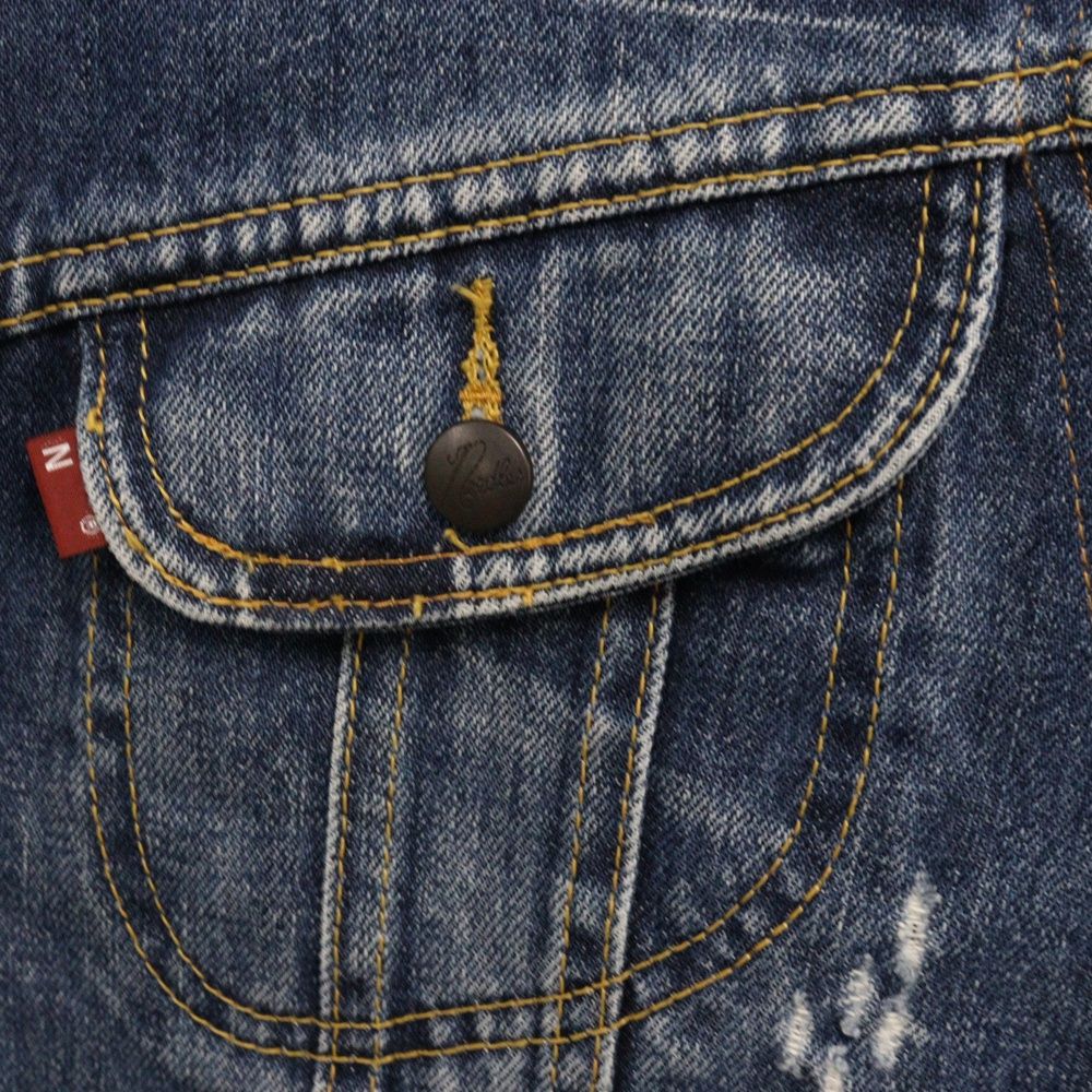 Rebuild by needles (リビルドバイニードルス) Jean Jacket Rug  