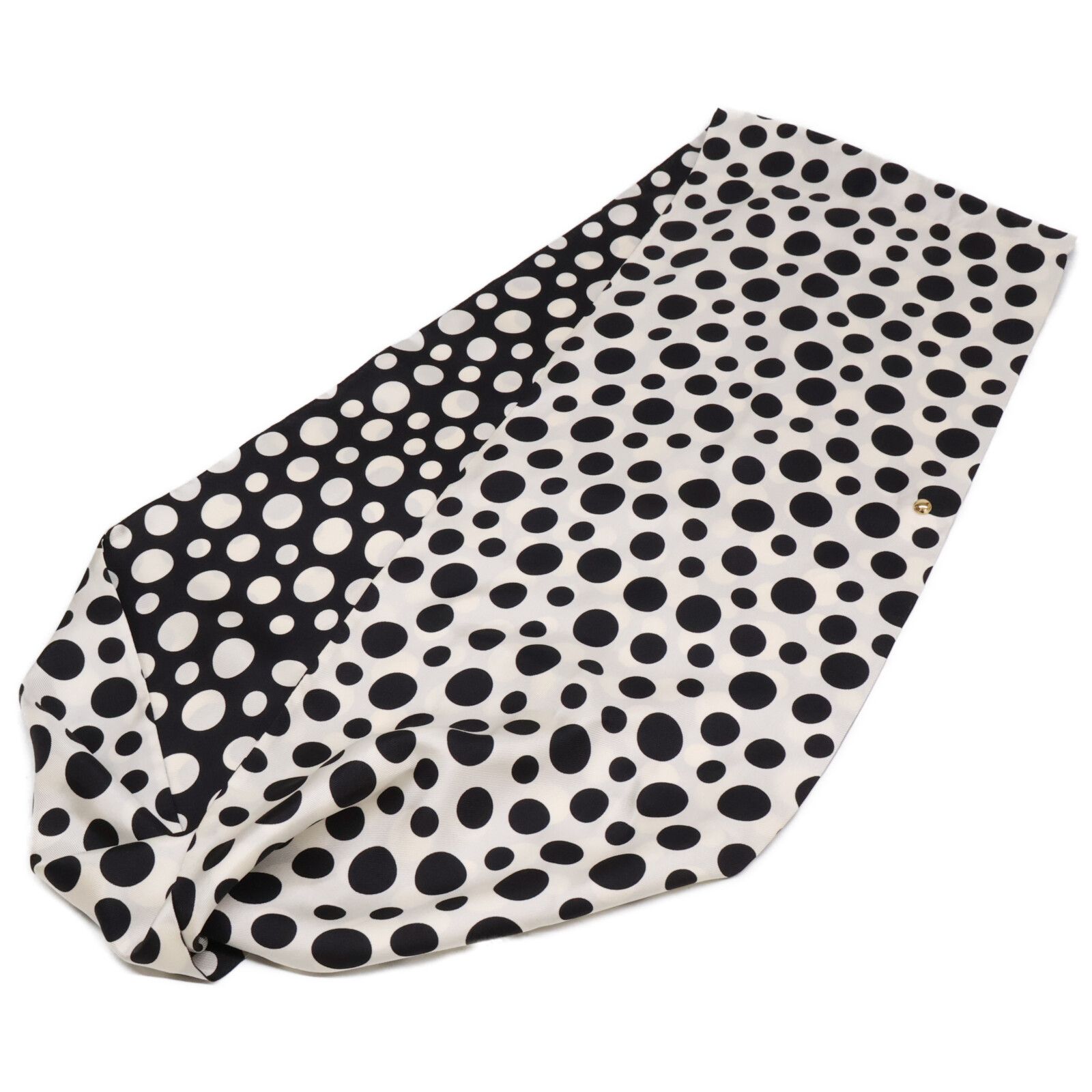 LOUIS VUITTON ルイヴィトン x 草間彌生 即決 正規 400505 ドット インフィニティ シルク スヌード