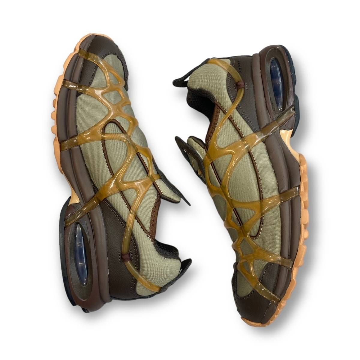 【超美品】NIKEAir Qukini DarkChocolate スニーカー NIKE AIR KUKINI KHAKI/DARK CHOCOLATE-LT COGNAC（ナイキ エア