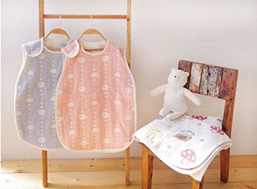 【人気商品】- Hoppetta 10mois(ディモワ) ふくふくガーゼ(6重ガーゼ) ベビースリーパー 新生児~3歳頃まで ブルー 着丈58cm 5260 Hoppetta - 10mois(ディモワ) 10mois（ディモワ）｜ふくふくガーゼ(6重ガーゼ) 特価セール10mois(ディモワ) ふくふくガーゼ(6重の
