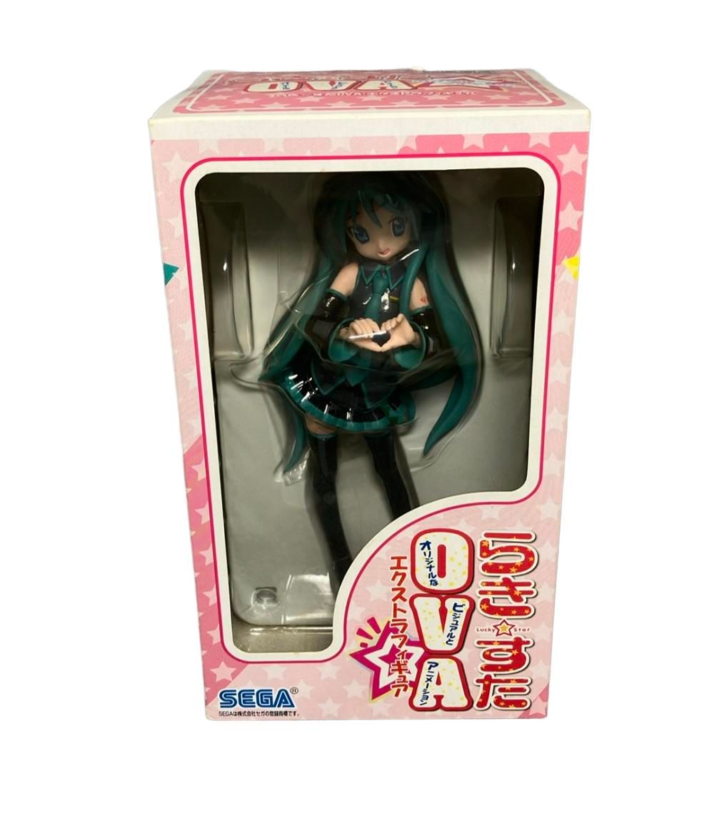 中古品 セガ らき☆すた OVA エクストラフィギュア 柊かがみ 初音ミク