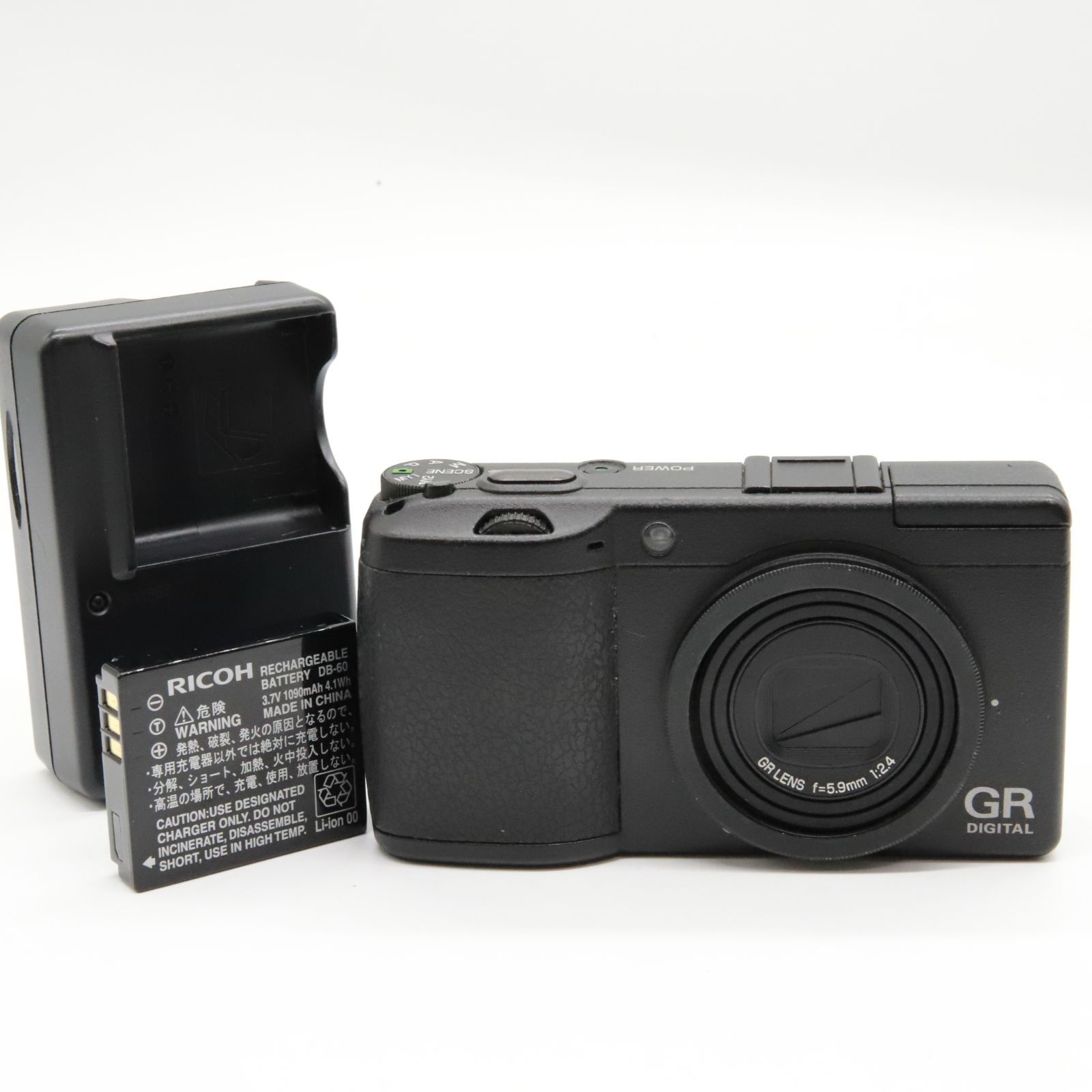 □美品□ RICOH デジタルカメラ GR DIGITALII 1000万画素 GRDIGITALII - メルカリ