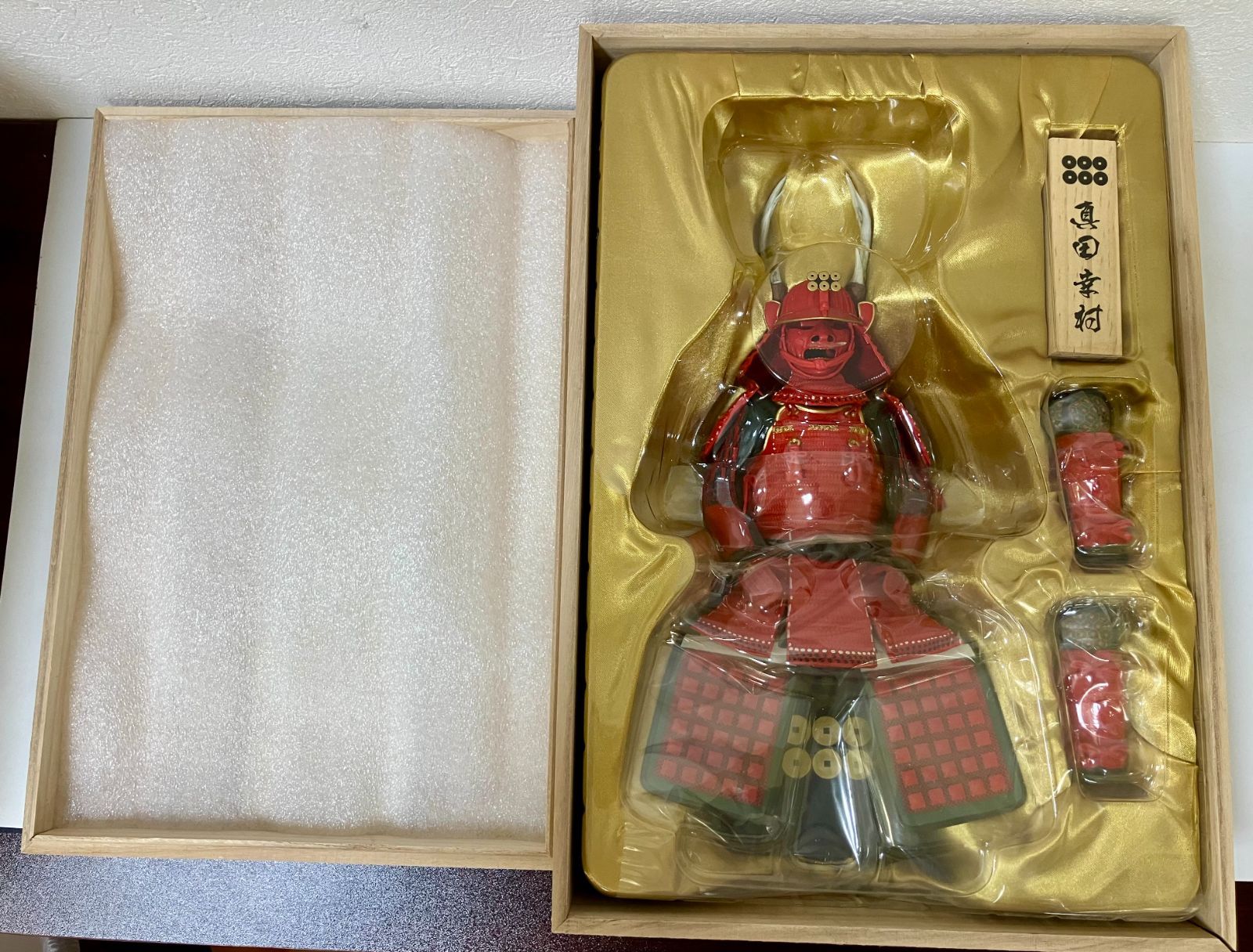 27215】戦国大甲冑人形 真田幸村 全高約35cm 開封済み 戦国武将