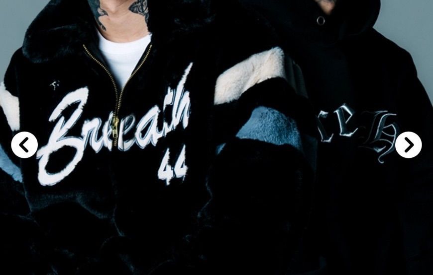 BAD HOP BREATH T-pablow 正規品 ファー ジャケット ブラック Lサイズ 