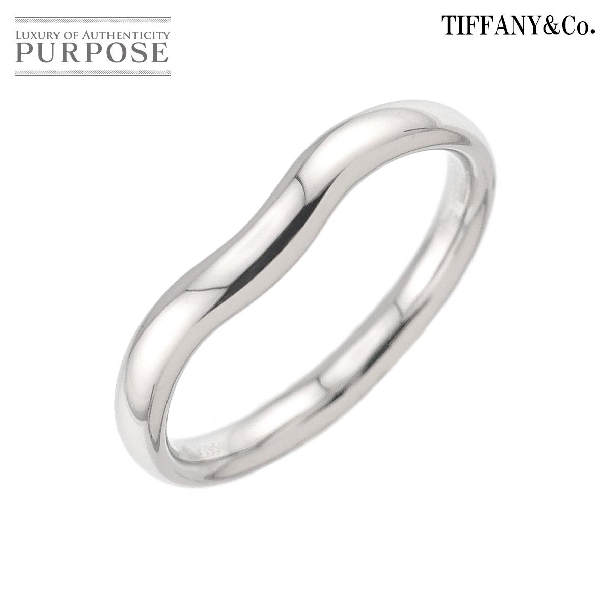 Tiffany & Co.プラチナリング 美品🌟Tiffany＆Co. ミルグレイン 2.0mm プラチナ リング 約16号