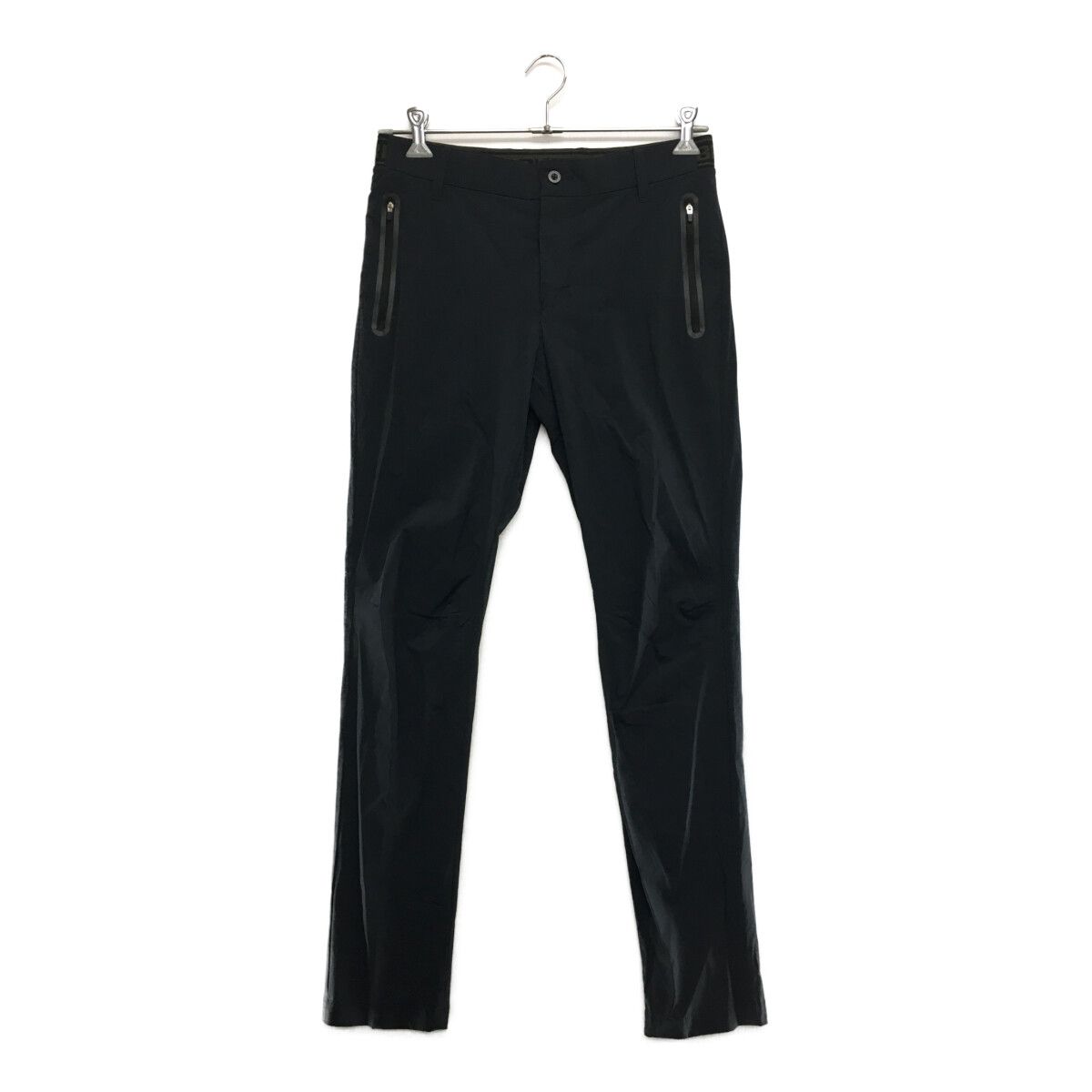 メンズ ブリーフィング BRIEFING パンツ M 濃紺 薄手 高品質 シンプル