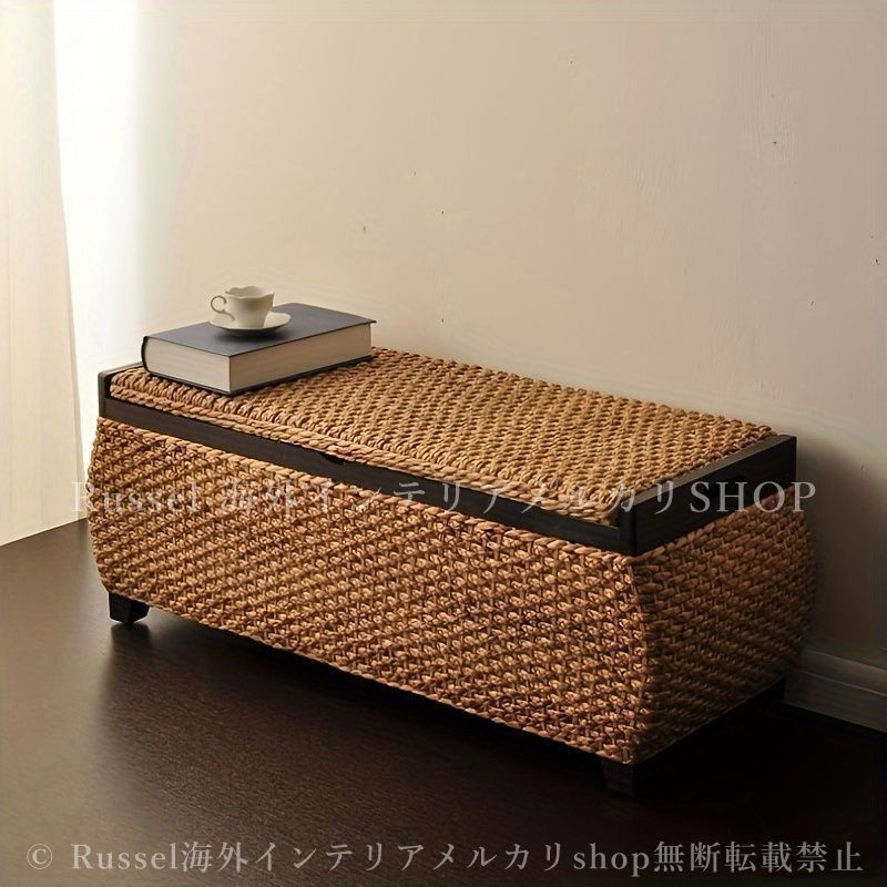 フランス アンティーク パニエ 蓋付き フタ付きラウンドパニエ