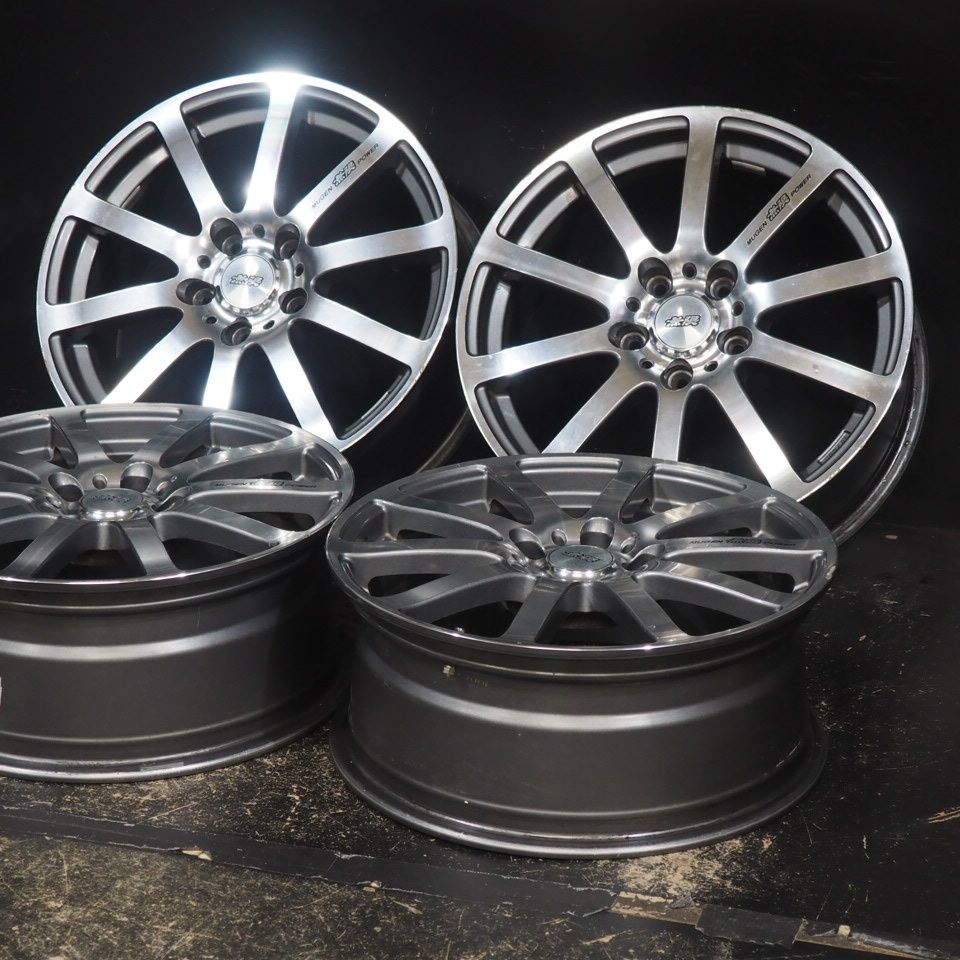 ホンダ 無限 MUGEN NR 17×7J +48 114.3 5H 4本 CR-Z ヴェゼル オデッセイ等 - メルカリ